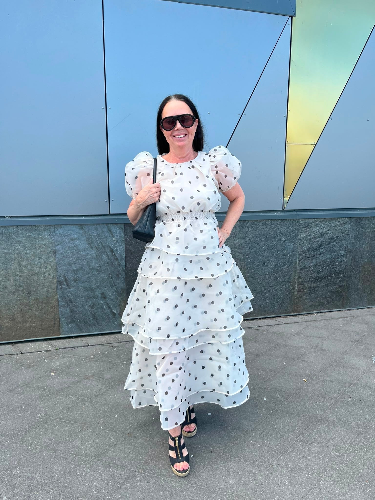 VIVANE Long Dress - Birch - VERO MODA & VILA Bergvik